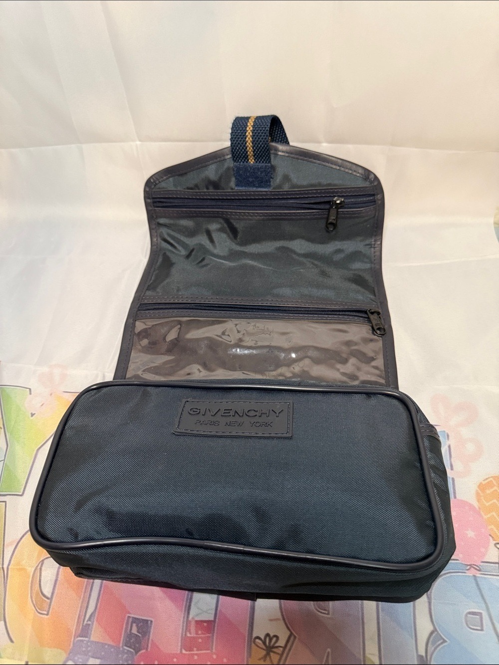 Givenchy Men's Travel Toiletry Kit - Navy Blue